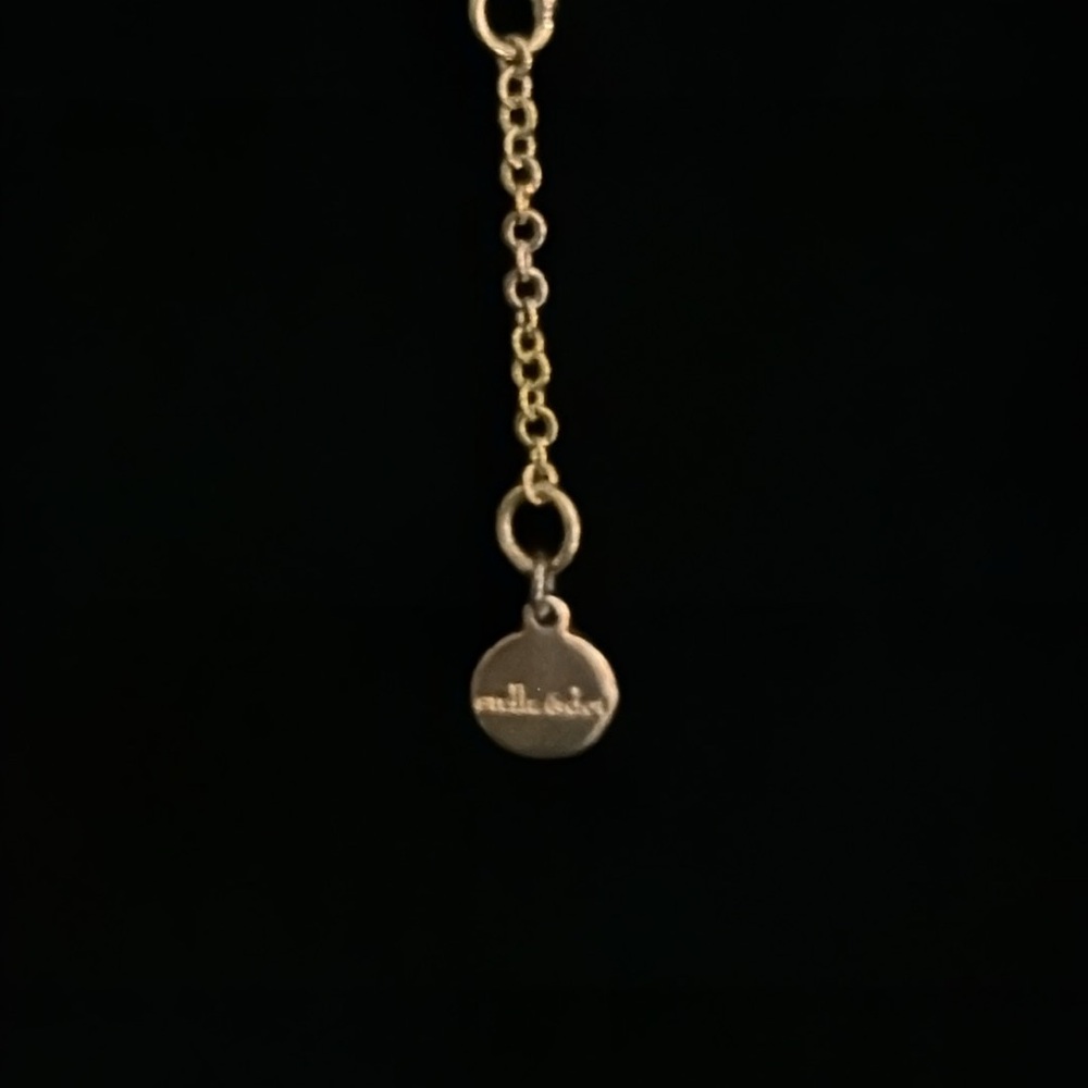 Stella & Dot Gold Beaded Necklace - Picture 4 of 4